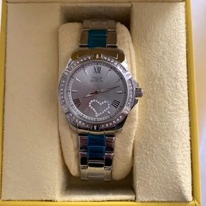 Silver Invicta Watch